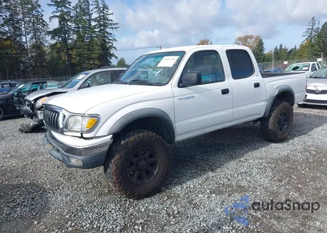 2001 Toyota Tacoma Base V6 из США, поврежденный, VIN 5TEHN72N91Z856937